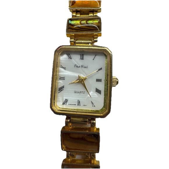 Lot Of 5 Assorted Women’s Wrist Watches Gold Tone Bling All Working